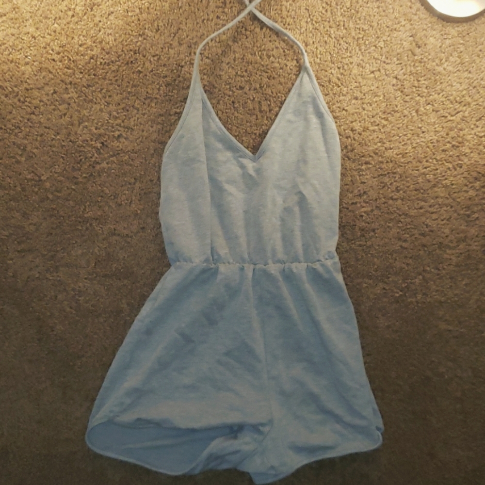 V- Neck Jumpsuit